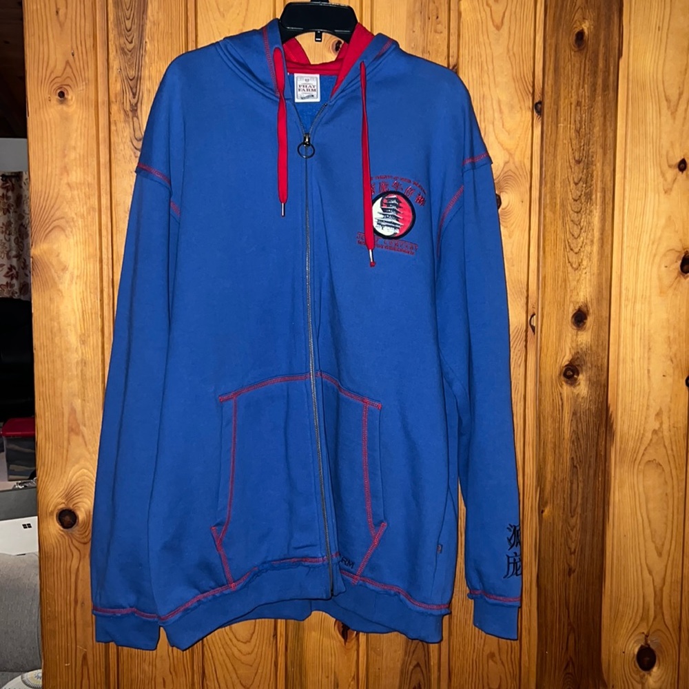 Gently used XL phat farm zip up hoodie